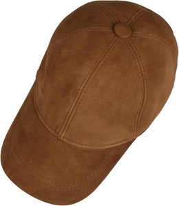 Wholesale <b>Vintage</b> Brown Genuine Leather Baseball <b>Cap</b> for Men and Women - Product Image 6