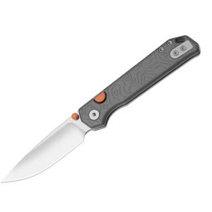Couteaux pliants haute performance avec lame affûtée à revêtement foncé, manche ergonomique en tissu texturé et design compact pour la poche - Product Image 2