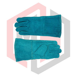 Gants de travail de sécurité en cuir pleine fleur de qualité supérieure, résistants à la chaleur, pour soudeurs TIG/MIG, barbecues, pompiers, anti-coupures et anti-déchirures - Product Image 6