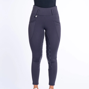 Customized Women's Winter Horse Riding Pants with side Pocket Full Seat Riding <b>Tights</b> Fleece <b>Lined</b> Equestrian Jodhpur & Breeches - Product Image 5