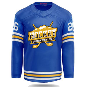 Jersey de Hockey y Hockey sobre Hielo Reversible Personalizado de Secado Rápido Sublimado - Product Image 6