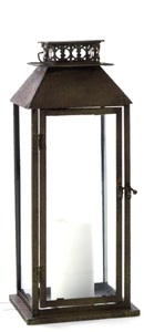 โคมไฟโลหะตกแต่งบ้านสไตล์โมเดิร์นสีบรอนซ์ขายดี สำหรับตกแต่งภายนอก ใช้เป็นเชิงเทียน ทำด้วยมือ - Product Image 4