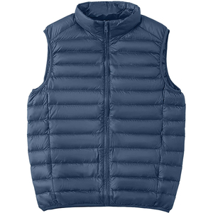 New Men Puffer Vest Stylish Sleeveless Jacket Warm Winter Coat Casual Streetwear <b>Padded</b> Men Puffer Vests - Product Image 3