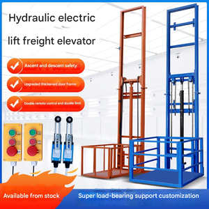 Lift Elektrik Rumah Tangga Kecil, <span class=keywords><strong>Platform</strong></span> Hidrolik Sederhana untuk Gudang dan Pabrik, Hoist Barang Elektrik - Product Image 6