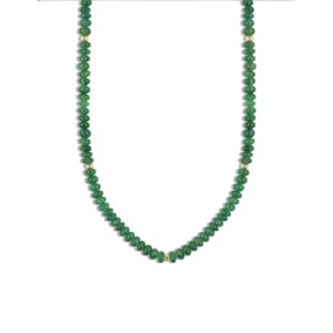 Smooth Beads <b>Necklace</b> Elegant Handmade Jewelry Handmade Smooth Bead <b>Necklace</b> Minimalist Fashion Jewelry - Product Image 2
