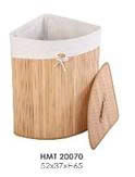 Rectangle Wooden Clothing Organizer Storage <b>Bin</b> <b>With</b> <b>Lid</b> 50x40x30cm Durable Rustic Style HMT 20043 - Product Image 2