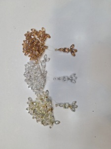 Tapiz de cristal con forma de hoja bohemia y patrón de loto, adorno para el hogar y la sala de estar - Product Image 6
