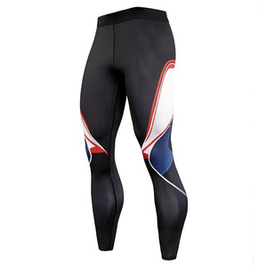 กางเกงออกกำลังกายผู้ชายแบบรัดรูป ยืดหยุ่นสูง แห้งเร็ว เหมาะสำหรับวิ่งและฝึกซ้อม - Product Image 4
