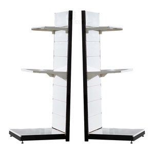 Factory Direct Adjustable Heavy Duty Metal Jewelry Display <b>Stand</b> Rack with LED Lights for Supermarkets - Product Image 1