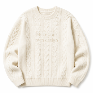 CUSTOM WHOLESALE CREWNECK SWEATSHIRT PREMIUM FRENCH <b>TERRY</b> PRIVATE LABEL OEM ODM <b>BULK</b> APPAREL MANUFACTURER - Product Image 5