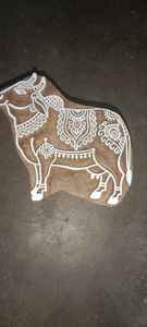 Bloques de madera florales grabados a mano para impresión, de madera de Sheesham duradera, sellos textiles reutilizables para bricolaje, cerámica, arcilla y tela. - Product Image 3