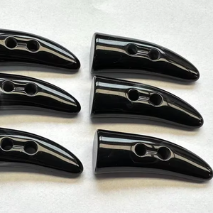 100% Handmade NATURAL CRAFTS Premium Design Eco-Friendly Modern Horn <b>Toggle</b> <b>Button</b> Garment Accessories Perfect Enterprises - Product Image 1