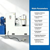 Machine de formage par extrusion à vis hélicoïdale monobloc de grande taille pour le poinçonnage et le pressage de moules sectionnels en spirale
