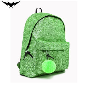 Lightweight Waterproof Student Backpack Custom Logo Durable Teenager School Book <b>Bag</b> Fashion Glitter Backpack - Product Image 2
