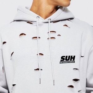 เสื้อฮู้ดดี้ผู้ชายสไตล์ลำลองแบบสวมหัว ยี่ห้อ OEM ขายดีที่สุด ผ้าฝ้าย 100% คุณภาพสูง ระบายอากาศได้ดี เป็นมิตรกับสิ่งแวดล้อม เหมาะสำหรับฤดูหนาว - Product Image 5