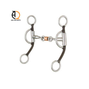 Bocado Profesional para Caballo de Acero Inoxidable con Anillo Suelto, Equipo de Entrenamiento para Caballos, Actividades Ecuestres - Product Image 3