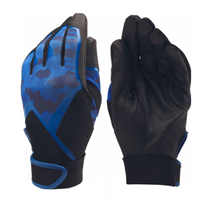 Gants de frappeur de baseball en cuir respirants, légers, écologiques, de haute qualité, fabriqués au Pakistan, faible MOQ - Product Image 1