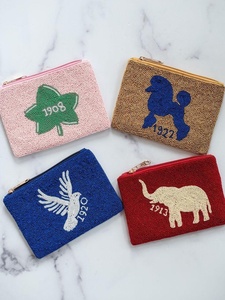 Handcrafted Beaded Special Animal Design Small Square Shapes Coin Bags Unique Durable and Stylish High Quality Craftsmanship Use - Product Image 1