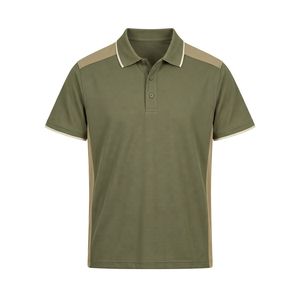 เสื้อโปโลกีฬาแบรนด์ส่วนตัว ผ้าคอตตอนโพลีเอสเตอร์ถัก 240 GSM สำหรับแบรนด์เสื้อผ้ากีฬาและชุดทีม - Product Image 3