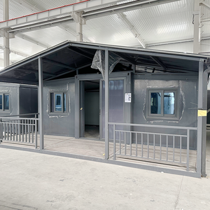 Casa Prefabricada en Contenedor Expandible de 20 pies/40 pies con Cocina, Casa Prefabricada para Vivienda Temporal, Cabaña de Montaña con <span class=keywords><strong>Terraza</strong></span> - Product Image 1