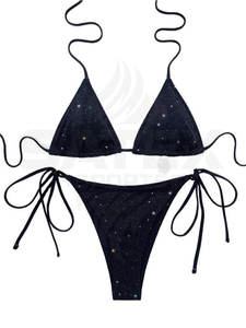 Traje de Baño de Dos Piezas para Niñas, Estampados Personalizados de Alta Calidad, Ropa de Playa para Adolescentes, Bikini 2026 para Chicas - Product Image 5