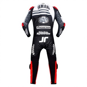 ชุดแข่งรถจักรยานยนต์ Jonathan Rea WSBK รุ่น Ramaha ทำจากหนังวัว/หนังจิงโจ้ สำหรับขับขี่บนสนาม/ขี่มอเตอร์ไซค์  ชุดจั๊มสูทหนังสำหรับนักขี่/ชุดนักบิด ระดับ 2 CE Pro - Product Image 2