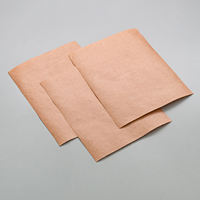 Hojas de Papel de Carnicero Sin Recubrimiento, Papel Kraft Marrón Precortado, Papel de Embalaje Impreso Personalizado para Envolver Alimentos