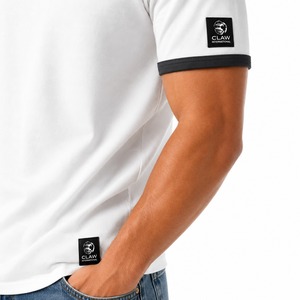 เสื้อยืดโอเวอร์ไซส์ทรงหลวม คอริบ แขนยาว ผ้าฝ้าย 100% หนัก 240 GSM สำหรับผู้ชาย ไซส์พลัส ระบายอากาศได้ดี สไตล์สตรีทแวร์ สีพื้น - Product Image 3