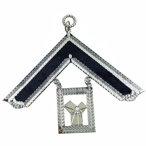 Masonic Master <b>Collar</b> Jewel Gold-Plated Religious Theme Blue Lodge Regalia Badge Emblem Zinc Alloy Hard Enamel Business - Product Image 1