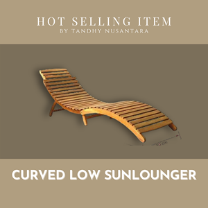 Chaise longue d'extérieur en bois massif pour piscine, plage et jardin – Mobilier de loisirs directement de l'usine - Product Image 3