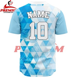 Maillot de baseball personnalisé en tissu léger et doux, sublimation, coupe confortable, respirant, haute qualité - Product Image 6