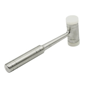 Martillo Ortopédico de 15.9 cm con Mango de Acero Inoxidable y Cabeza de Nailon, Instrumento Quirúrgico Manual para Uso Ortopédico - Product Image 2