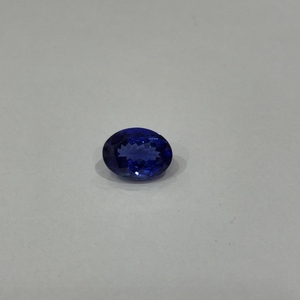 Tanzanite naturelle ovale bleue, pierre précieuse 15.91x11.86x7.88mm 10.97CT, certifiée GSI, qualité AAAA, pierre brute chauffée de Tanzanie - Product Image 4