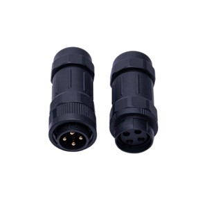 ขั้วต่อกันน้ำแบบกดล็อค IP67 ขนาด B รองรับหลายพินสัญญาณ - Product Image 6