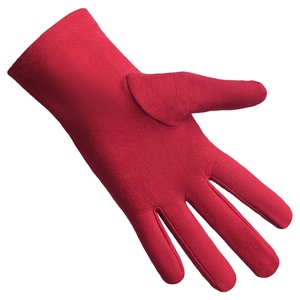 Guantes de Algodón Rojos con Parche Blanco de la Hermandad Lady Knights Cyrene - Product Image 4
