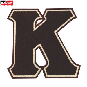 Patch en chenille personnalisé avec logo brodé pour vestes, sweats à capuche, casquettes, sacs et vêtements d'équipe USA - Prix usine - Product Image 1