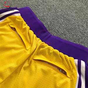 Pantalones Cortos Deportivos de Malla Sublimados Personalizados para Hombre, Pantalones Cortos de Baloncesto de Doble Capa, Ropa Deportiva Urbana - Product Image 6