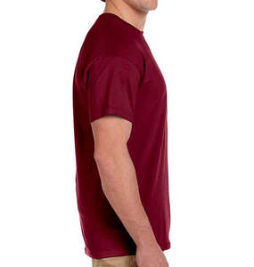 T-shirt imprimé en coton tricoté 100% pour homme, coupe ample - Vente en gros, haute qualité, faible MOQ, manches courtes, col rond, logo personnalisé - Product Image 6