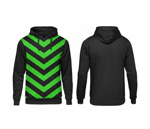 Sweat à capuche OEM entièrement sublimé avec impression de logo personnalisé – Sweat à capuche personnalisé pour équipe, homme, femme, jeune, veste à capuche d'entraînement, vêtements de sport - Product Image 3