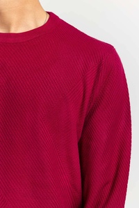 Pull décontracté pour homme, respirant, en laine/acrylique, chaud, pour l'automne et l'hiver, idéal pour l'extérieur. - Product Image 3