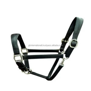 Vente en gros d'équitation de meilleure qualité en cuir rembourré souple personnalisé équitation licou OEM fabricant et exportateur - Product Image 4
