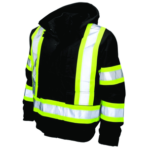 Chaqueta Reflectante de Seguridad para Trabajadores al Aire Libre, Personal de Construcción, Operaciones de Tráfico, Trabajos de Utilidad y Mantenimiento - Product Image 3