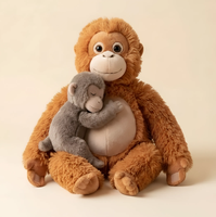 Produits de dropshipping 2026 : Peluche singe animal de dessin animé très populaire, jouet pour enfants, cadeau de Noël, agent de dropshipping
