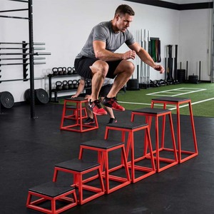 Exportador Mayorista de Caja Pliométrica de Acero de 30 Pulgadas, Equipo de Entrenamiento para Fitness y Rendimiento Atlético - Product Image 1