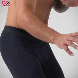 กางเกงรัดรูปผู้ชายสีพื้น แห้งเร็ว สำหรับออกกำลังกาย เล่นกีฬา MMA BJJ กำลังลดราคา รับผลิตตามแบบ OEM - Product Image 5