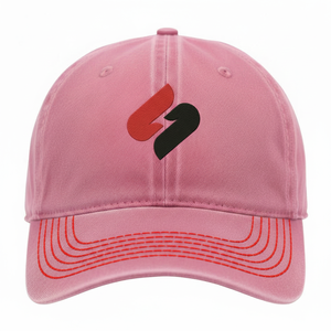 หมวกเบสบอลผ้าฝ้ายปรับสายรัดหลังได้หมวกกีฬาแบบลำลองดีไซน์ตามสั่ง - Product Image 3