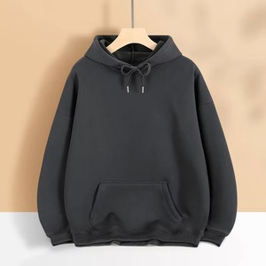 Sudadera con Capucha Casual Blanca para Hombre, con Cordón Ajustable, Bolsillo Tipo Canguro y Estilo Urbano Clásico para el Día a Día - Product Image 2