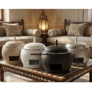 Calentador de Comida Metálico de Calidad Superior, Cazuela Hecha a Mano, Estilo Clásico, Nuevo Calentador de Comida Metálico - Product Image 2