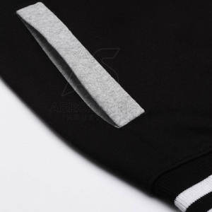 Veste universitaire d'hiver pour hommes, en tissu polaire écologique, personnalisable, de haute qualité, en stock – Nouveauté en ligne pour adultes - Product Image 6