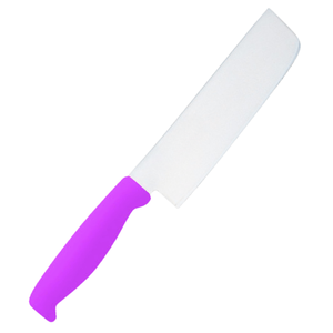Couteau à légumes Nakiri de 165 mm avec lame en acier inoxydable à tranchant fin, manche ergonomique, adapté à la cuisine à domicile et à la restauration - Product Image 1
